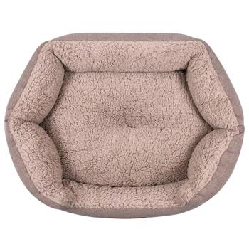 Pet Fashion Brig Pet Bed 58x48x20cm Brown - buy, prices for MasterZoo - photo 4