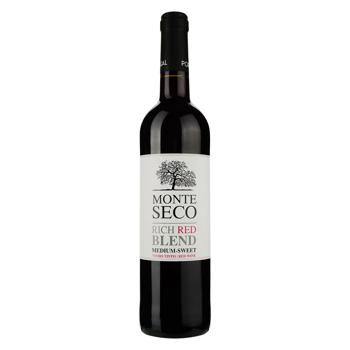 Вино Monte Seco Tinto красное полусладкое 12% 0,75л - купить, цены на Auchan - фото 1