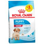 Royal Canin Dry Food with Poultry for Puppies of Medium Breeds 12+3kg