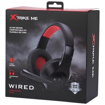 Наушники Xtrike Me игровые с микрофоном HP-312