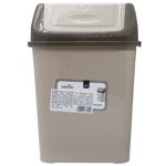 Контейнер для мусора Bursev бежевый 2,5л