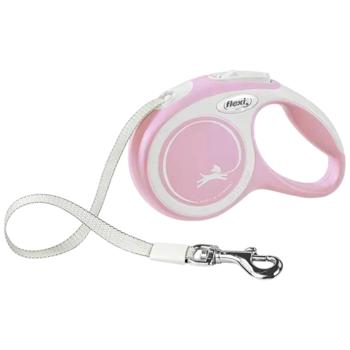 Flexi New Comfort Roulette Leash with Tape XS Up to 12kg 3m Pink