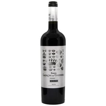 Вино Baron Ladron De Guevara Crianza красное сухое 14,5% 0,75л - купить, цены на КОСМОС - фото 1