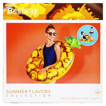 Bestway Summer Fruits Children's Inflatable Ring 116*88cm - buy, prices for COSMOS - photo 2