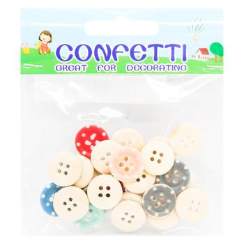 Zed Speckled Buttons Creativity Set 9х10cm - buy, prices for EKO Market - photo 1