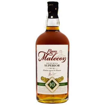 Malecon Rum 10 years 40% 0.7l