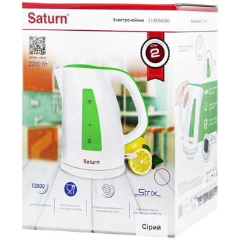 Електрочайник Saturn Grey ST-EK8436U