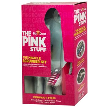Щітка для прибирання Pink Stuff + 4 насадки