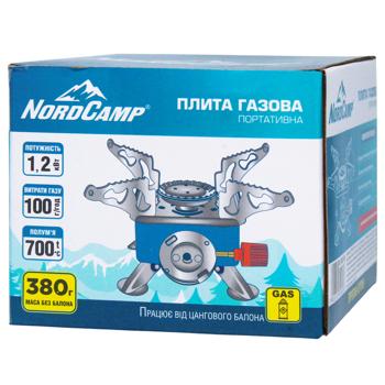 Плита газова NordCamp NC01100 портативна - купити, ціни на КОСМОС - фото 1