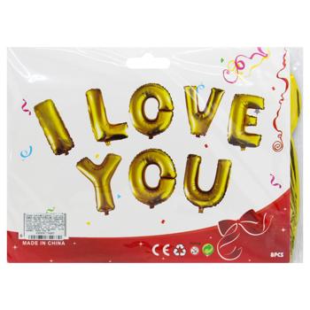 Шарик воздушный Angel Gifts I Love You 0168 - купить, цены на - фото 2