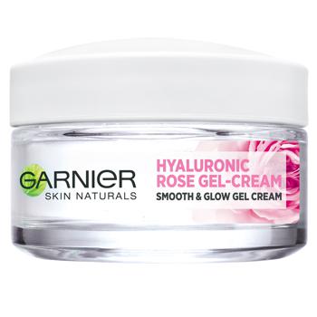 Гель-крем Garnier Skin Naturals Увлажняющий гиалуроновый с розовой водой для всех типов кожи лица 50мл - купить, цены на NOVUS - фото 2