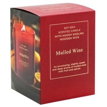 Свічка ароматична Bartek Candles Глінтвейн соєва 240г - купити, ціни на - фото 2