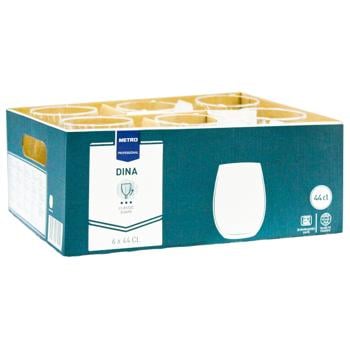 Склянка Metro Professional Dina 440мл 6шт - купити, ціни на Біотус - фото 3