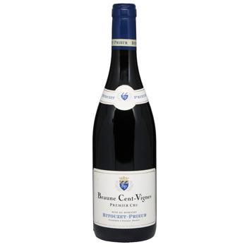 Вино Bitouzet-Prieur Beaune Cent-Vignes красное сухое 13% 0,75л - купить, цены на КОСМОС - фото 1