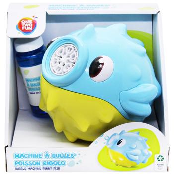 One Two Fun Funny Fish Bubble Machine - buy, prices for Auchan - photo 2