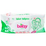 Салфетки влажные детские Biolly Алоэ Вера 120шт