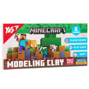 Пластилін Yes Minecraft 6 кольорів