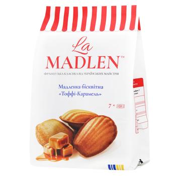 La Madlen Toffie-Caramel Biscuit Madlenka 140g - buy, prices for Epicentr FOOD - photo 1