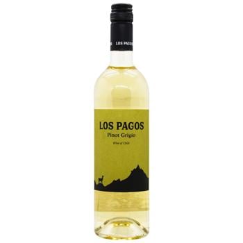 Вино Los Pagos Pinot Grigio біле сухе 12% ​0,75л