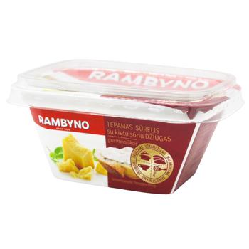 Rambyno Processed Cheese with Hard Cheese Dziugas 175g - buy, prices for COSMOS - photo 2