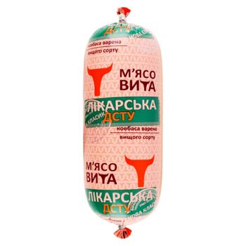 Ковбаса М'ясоВита Лікарська  в/с п/а 400г. - купити, ціни на Grono - фото 1
