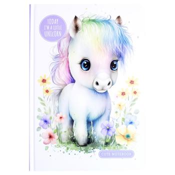 Блокнот Bourgeois Unicorn А5 у лінію 64 аркуші