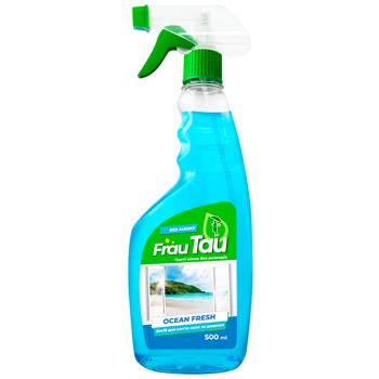 Frau Tau Ocean Fresh Glass Cleaner 500ml - buy, prices for Ideal - photo 1