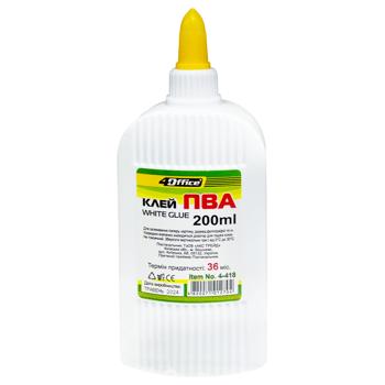 4Office PVA Glue 200ml - buy, prices for Auchan - photo 1