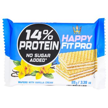 Flis Happy Fit Protein 14% Wafers with Vanilla 95g - buy, prices for Tavria V - photo 1