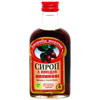 Сироп Здорова Родина шипшина 200мл - купити, ціни на КОСМОС - фото 1