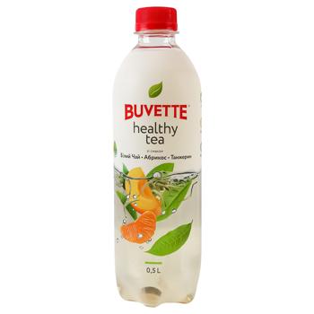 Чай холодний білий Buvette Healthy tea зі смаком абрикосу та танжерину 0,5л