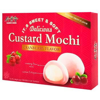 Bamboo House Mochi Rice Dessert Cranberry 180g