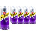 Schweppes Purple Tonic Carbonated Drink 0.33l