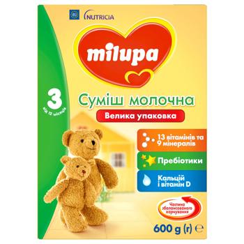 Milupa 3 Dry Milk Mixture for Children from 12 Months 600g - buy, prices for Tavria V - photo 1