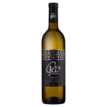 Geo Tsinandali White Dry Wine 12.5% 0.75l - buy, prices for - photo 1