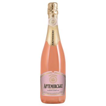 Artemivske Semi Dry Rose Sparkling Wine 10-13.5% 0.75l - buy, prices for - photo 1
