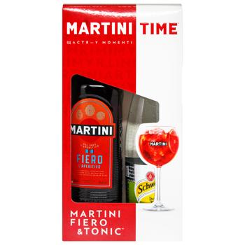 Набір Вермут Мартіні Fiero 0,75 л + Тонік 14,9% - купить, цены на КОСМОС - фото 3