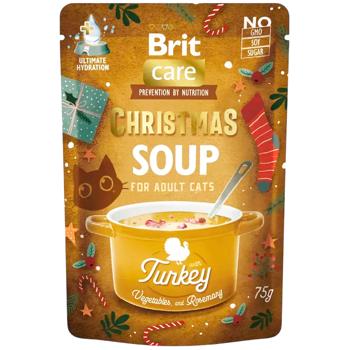 Brit Care Christmas Turkey Soup суп для котів 75 г - індичка - купить, цены на MasterZoo - фото 1