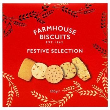 Farmhouse Biscuits Red Box Set of Cookies 200g - buy, prices for - photo 2