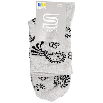 Шкарпетки Premier Socks жіночі класичні з візерунком р.23-25 в асортименті - купити, ціни на - фото 2