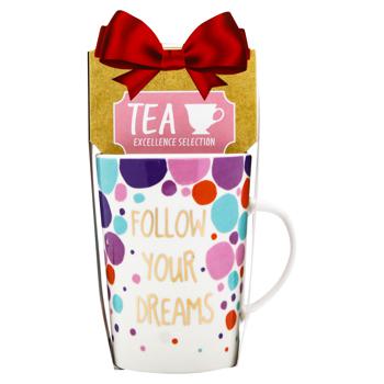 Ribbon Gift Set Cup 380ml and Tea Bags 2g*2pcs - buy, prices for METRO - photo 4