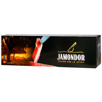 Jamondor Serrano Millenium Gran Reserva Ham 16-18 Months + Ham Holder + Knife - buy, prices for WINETIME - photo 1