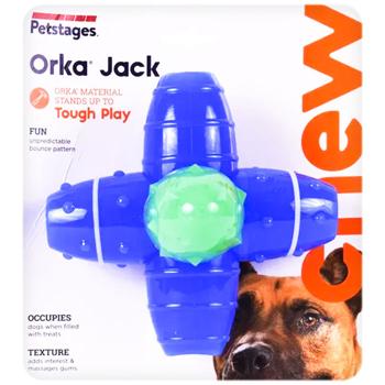 Іграшка для собак Petstages Orka Jack Pet Spclty 21.6 см x 19.1см x 11.4 см - купить, цены на MasterZoo - фото 2