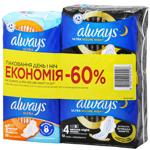 Always Ultra Normal 20pcs and Secure Night 12pcs Pad Set