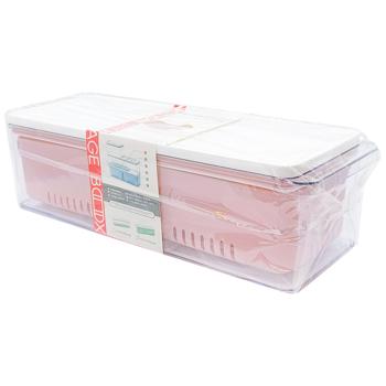 Емкость для хранения продуктов для холодильника с корзиной 2300мл 8070-34235 - купить, цены на КОСМОС - фото 3