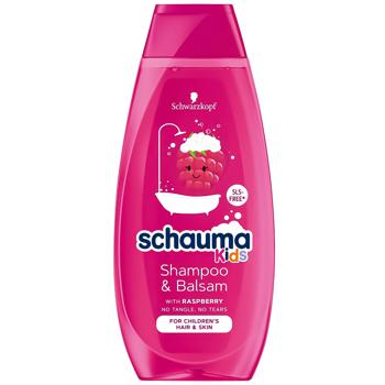 Schauma Kids Shampoo & Balsam with Raspberry 400ml