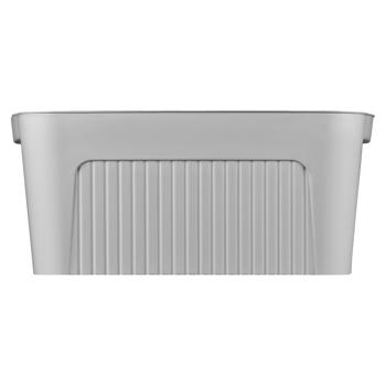 Ardesto Gray Storage Box with Lid 32*21.5*14cm - buy, prices for - photo 2