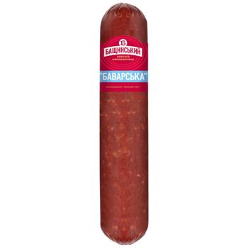 Bashchynsky Bavarian Semi-smoked Sausage First Grade 500g - buy, prices for MegaMarket - photo 1