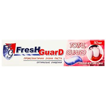 Fresh Guard Total Guard Toothpaste with Mint Flavor 50ml - buy, prices for Vostorg - photo 2