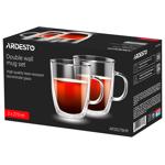 Mug Ardesto glass 2pcs 270ml China